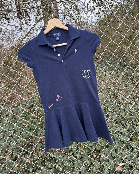 Šaty dětské Ralph Lauren Polo modré